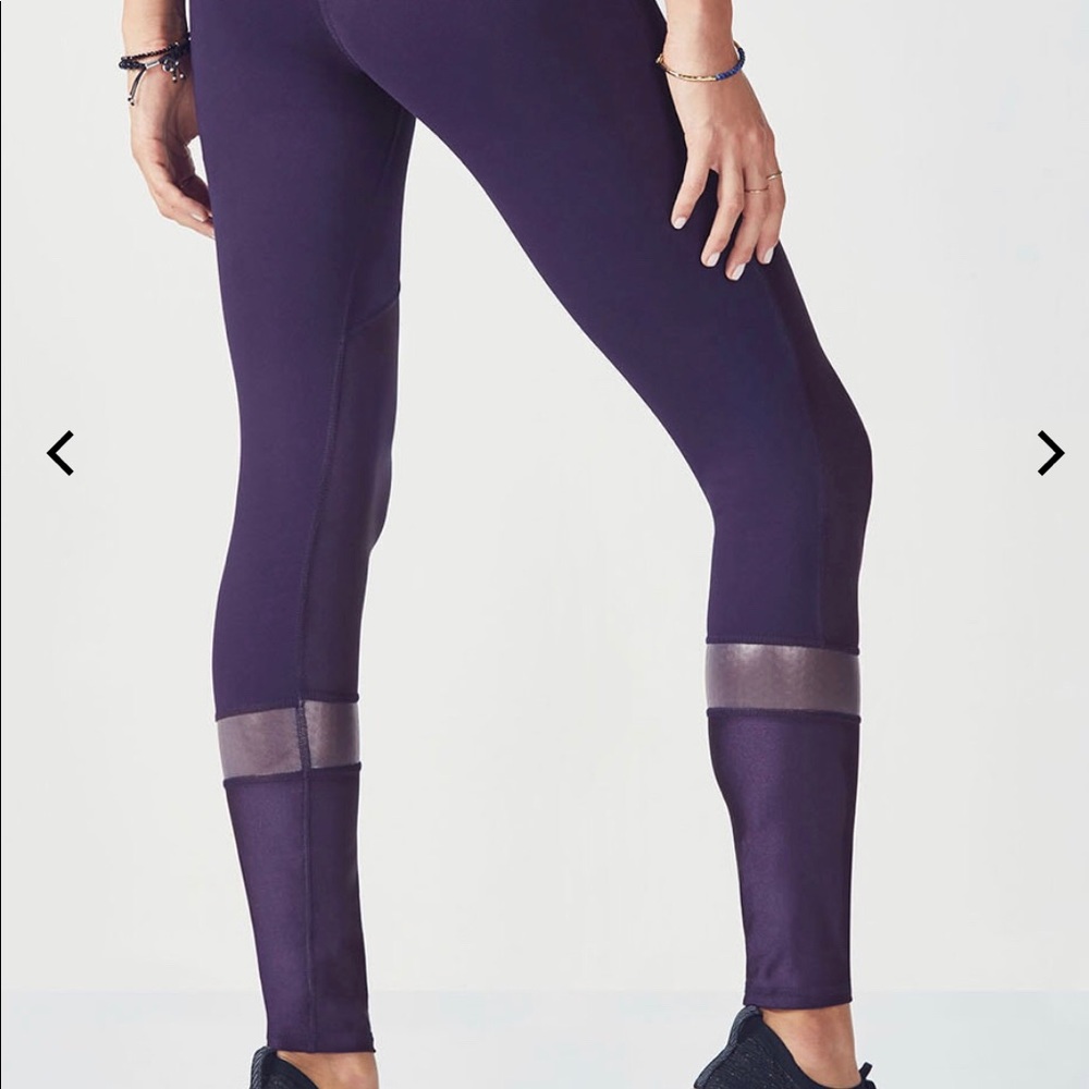 Violet purple Fabletics leggings